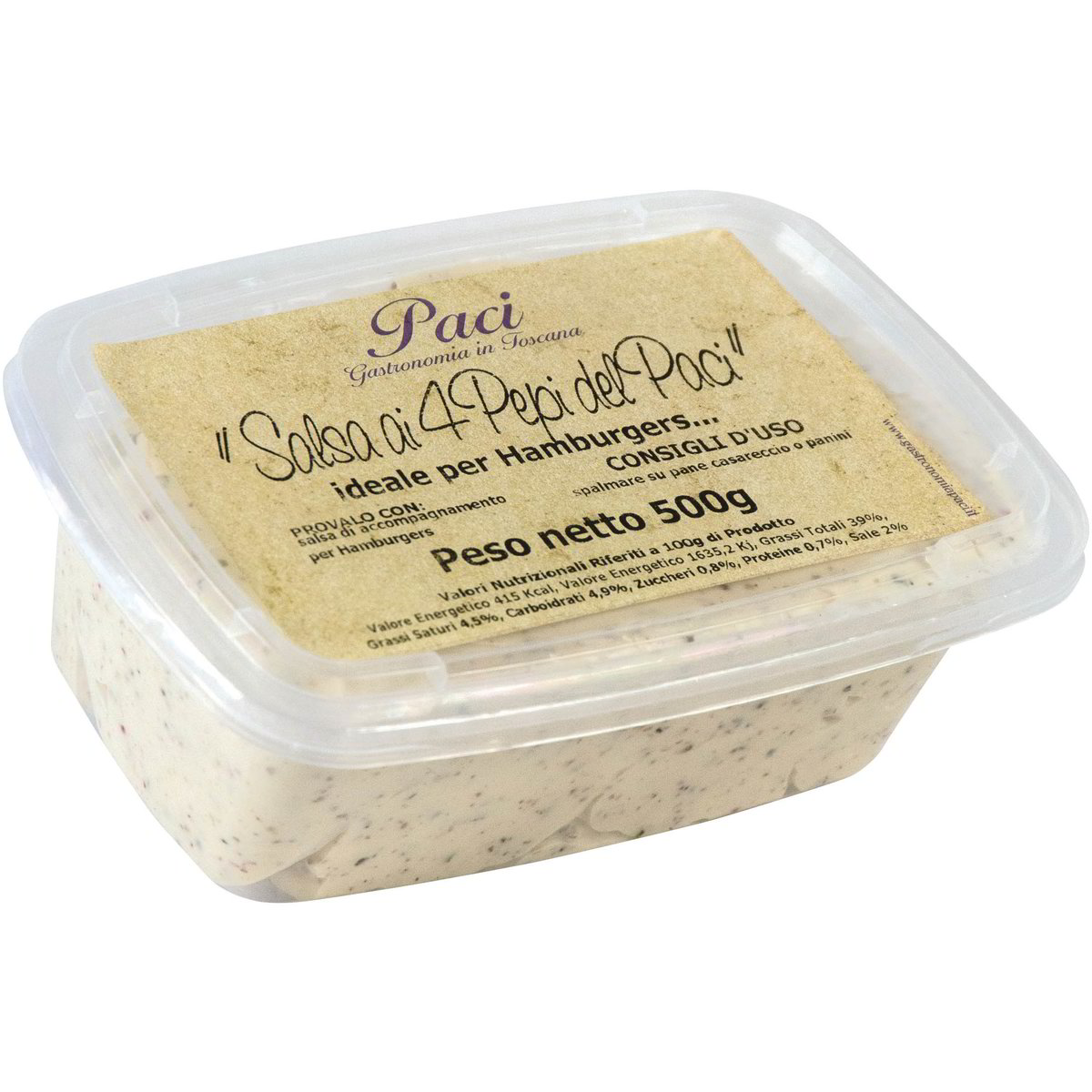 Vendita SALSA AI 4 PEPI e all'ingrosso. Condimenti freschi all'ingrosso