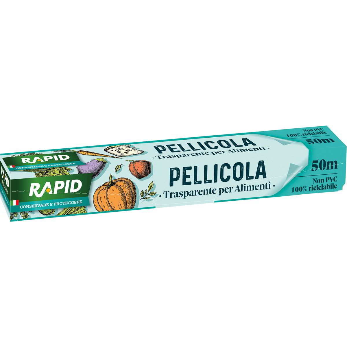 Rotolo 50cm X 100m Pellicola Bolle Rotolo Pellicola Imbottita D'aria 50 Cm X 100 M - Protezione Per Imballaggi E Spedizioni Pellicola A Bolle D'aria