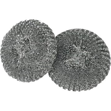 Pagliette Acciaio Inox Martini SPA Antiodori - 2 Unità Medie Grigio Per Pulizia - Foto 6