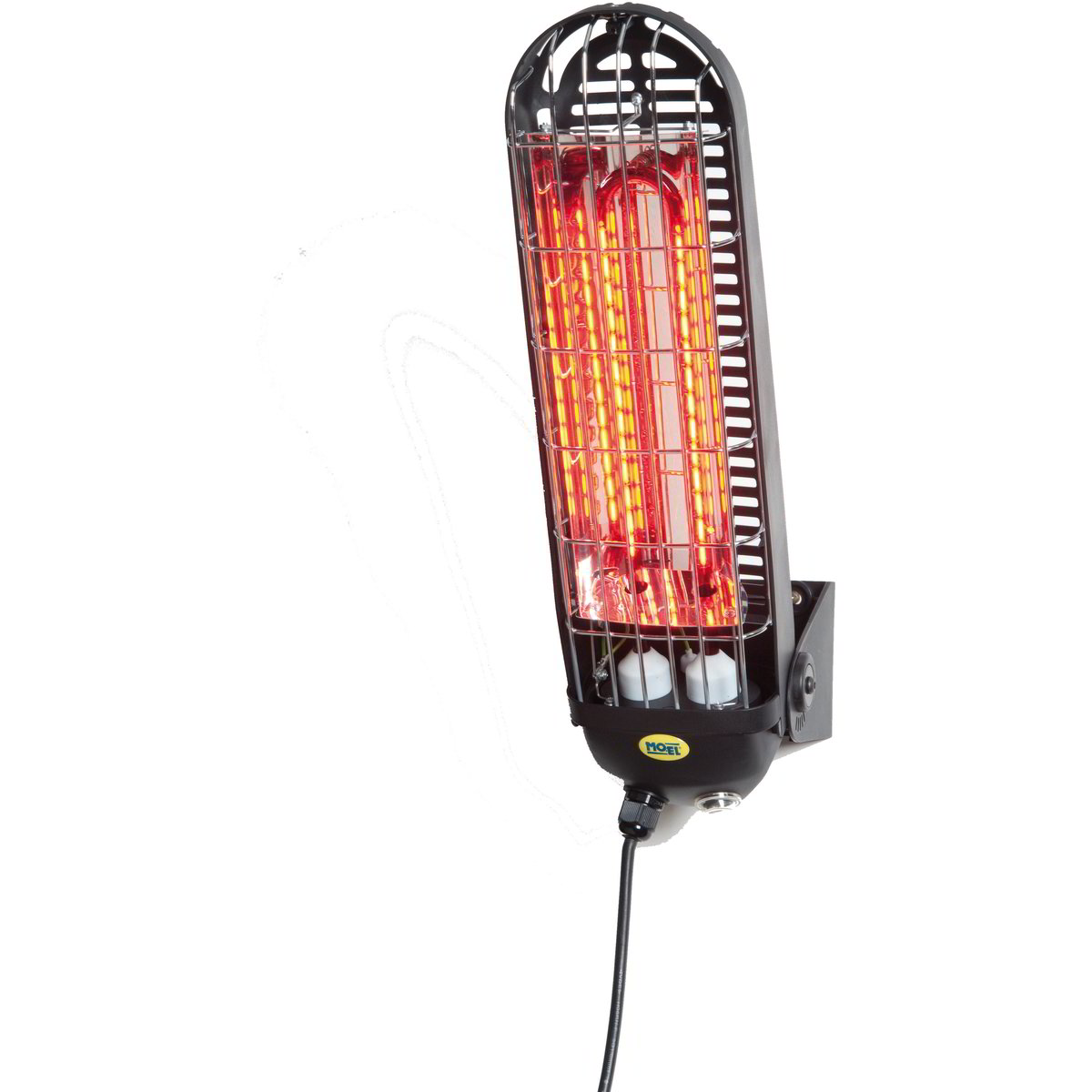 D-Work Lampada Riscaldante Per Candele Profumate – 31 Cm, Bianca, Con Dimmer – Per Yankee Candle, WoodWick, Voluspa