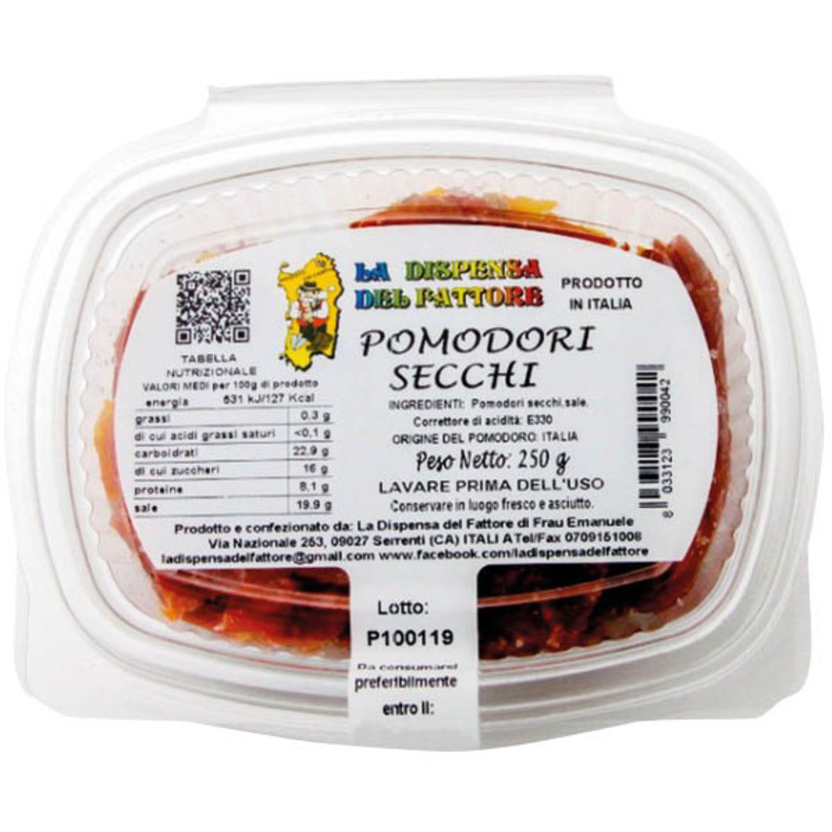 Pomodori Secchi In Olio EVO 250g &ndash; Modus Nostrum