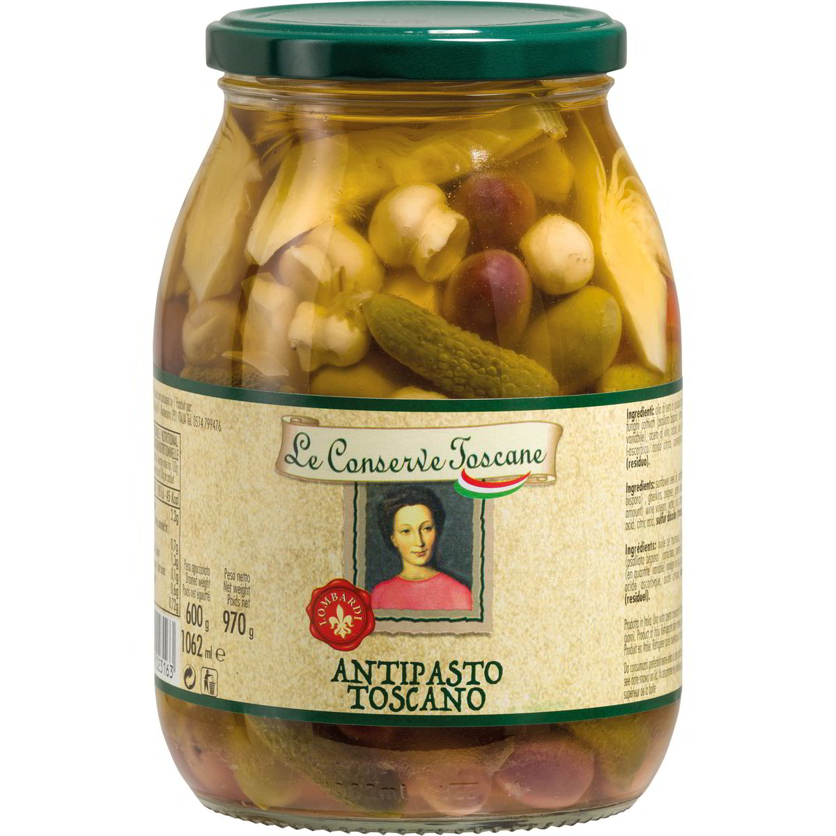 Vendita ANTIPASTO TOSCANO e all'ingrosso. Ortaggi sott'olio all