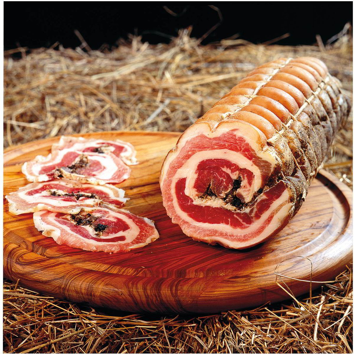 PANCETTA ARROTOLATA RUSTICA 3 KG CIRCA L'ANTICA NORCINERIA Zona.eu