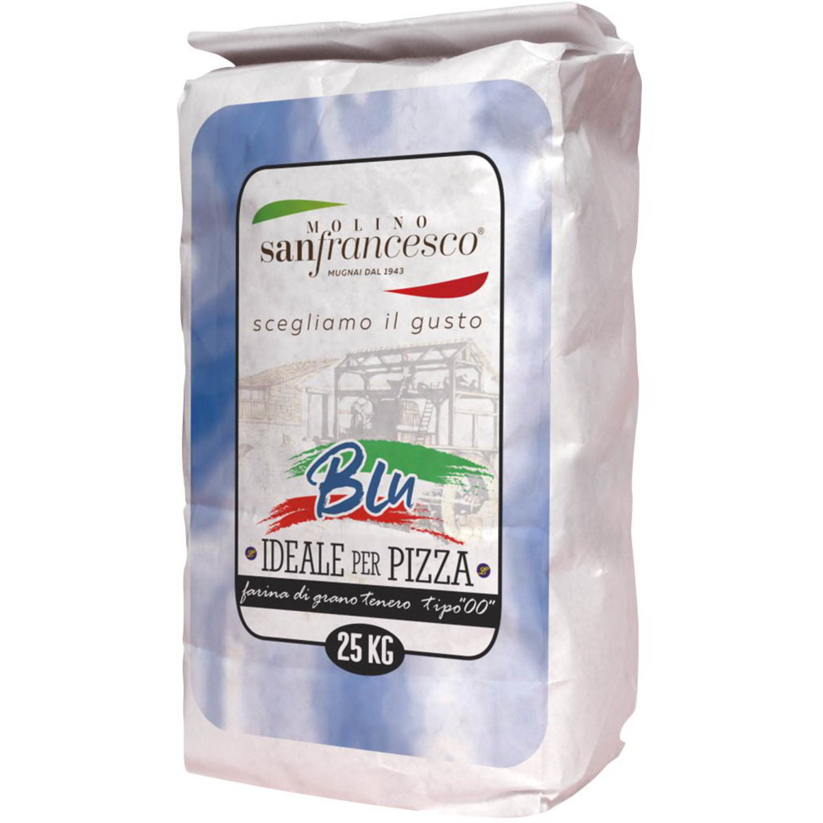 Vendita FARINA 00 BLU PIZZA e all'ingrosso. Farina per pizza all