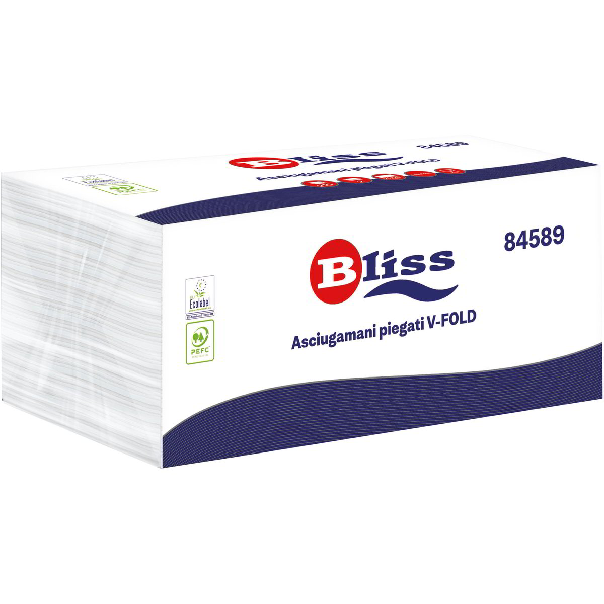 Asciugamani Di Carta Lucart Eco V2 - Confezione Da 20 Fogli 21x21cm, Piegatura A V - Foto 10