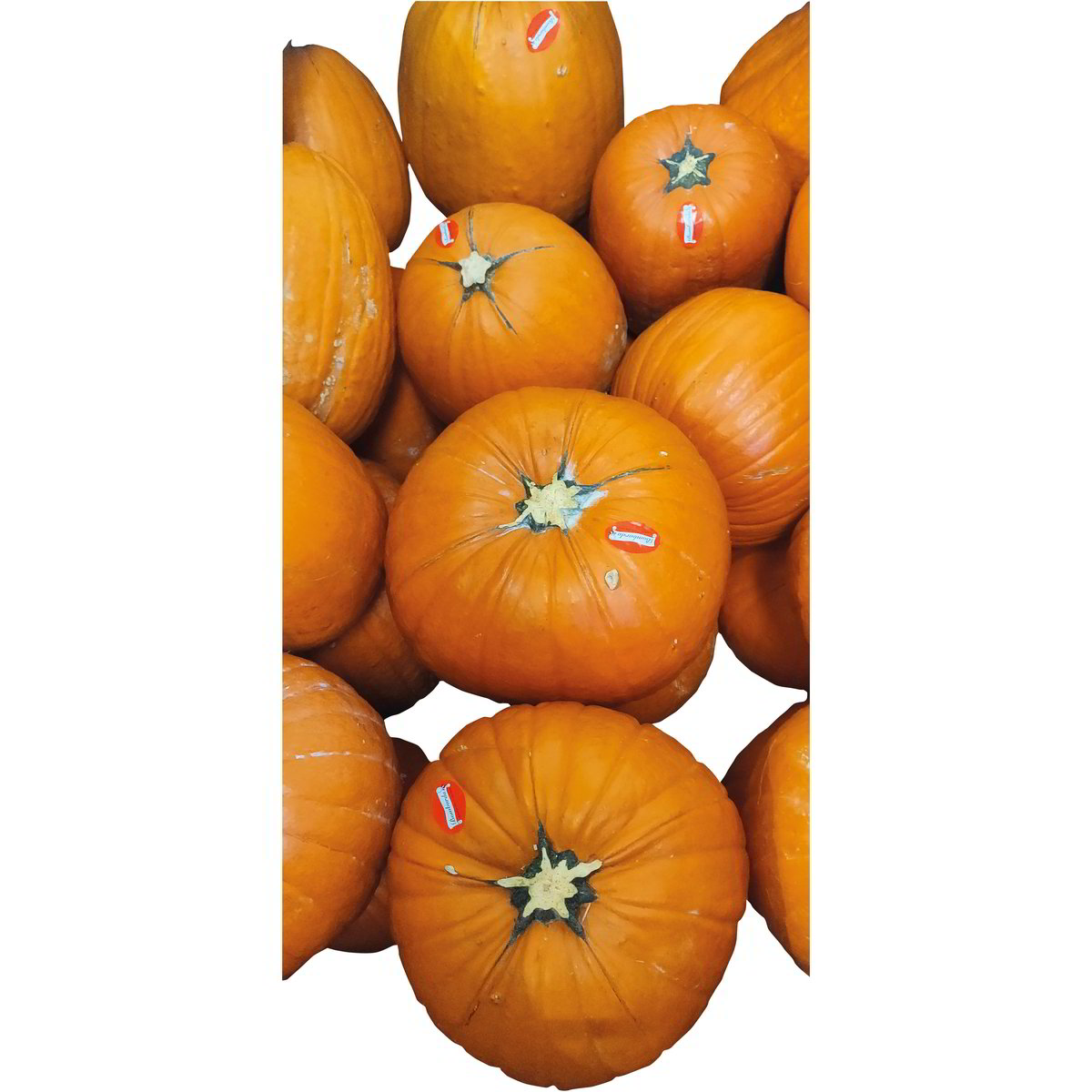 Spilla Vintage Zucca Halloween - Cristallo Austriaco Rosso E Tono Oro - Piccola