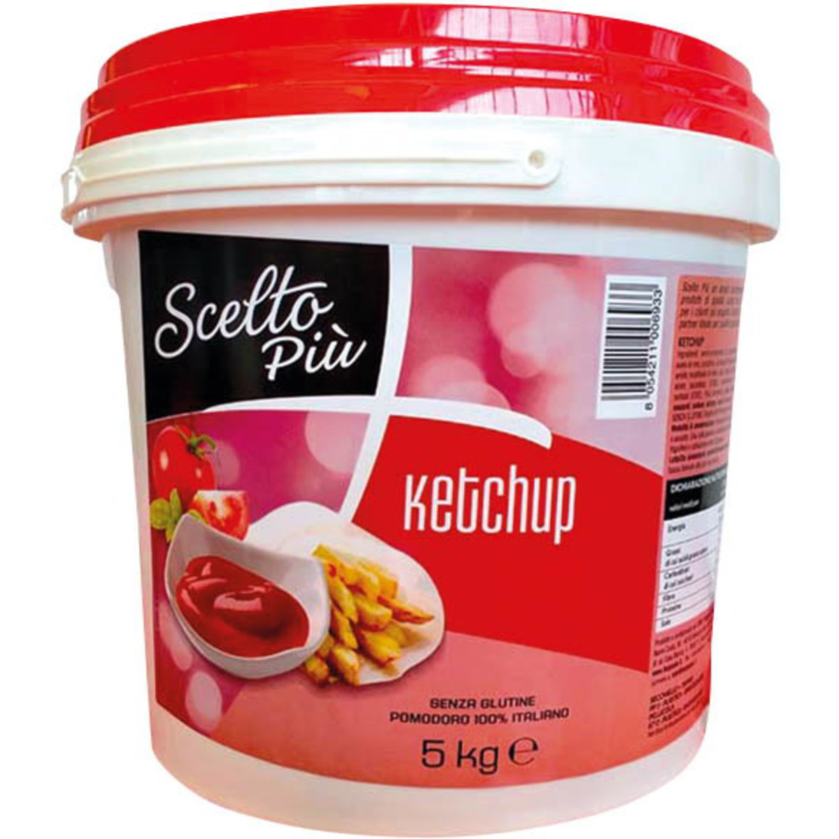 Vendita KETCHUP SENZA GLUTINE e all'ingrosso. Ketchup all'ingrosso Zona