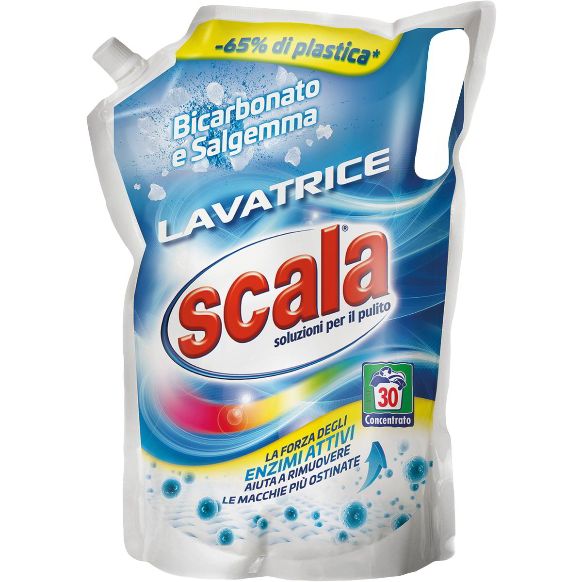 SCALA - Salvacolore - Detersivo Per Lavatrice 30 Lavaggi 1,5 L