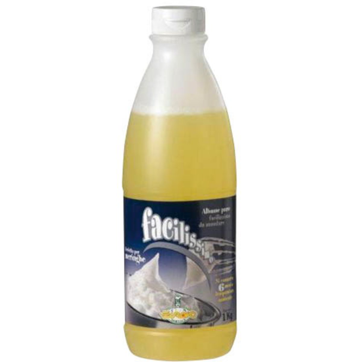 Albume D'Uovo Pastorizzato Eurovo Service Elite - 1000 G, 100% Albume, Pronto All'Uso