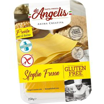 de Angelis Gluten Free Sfoglia Fresca 250 g