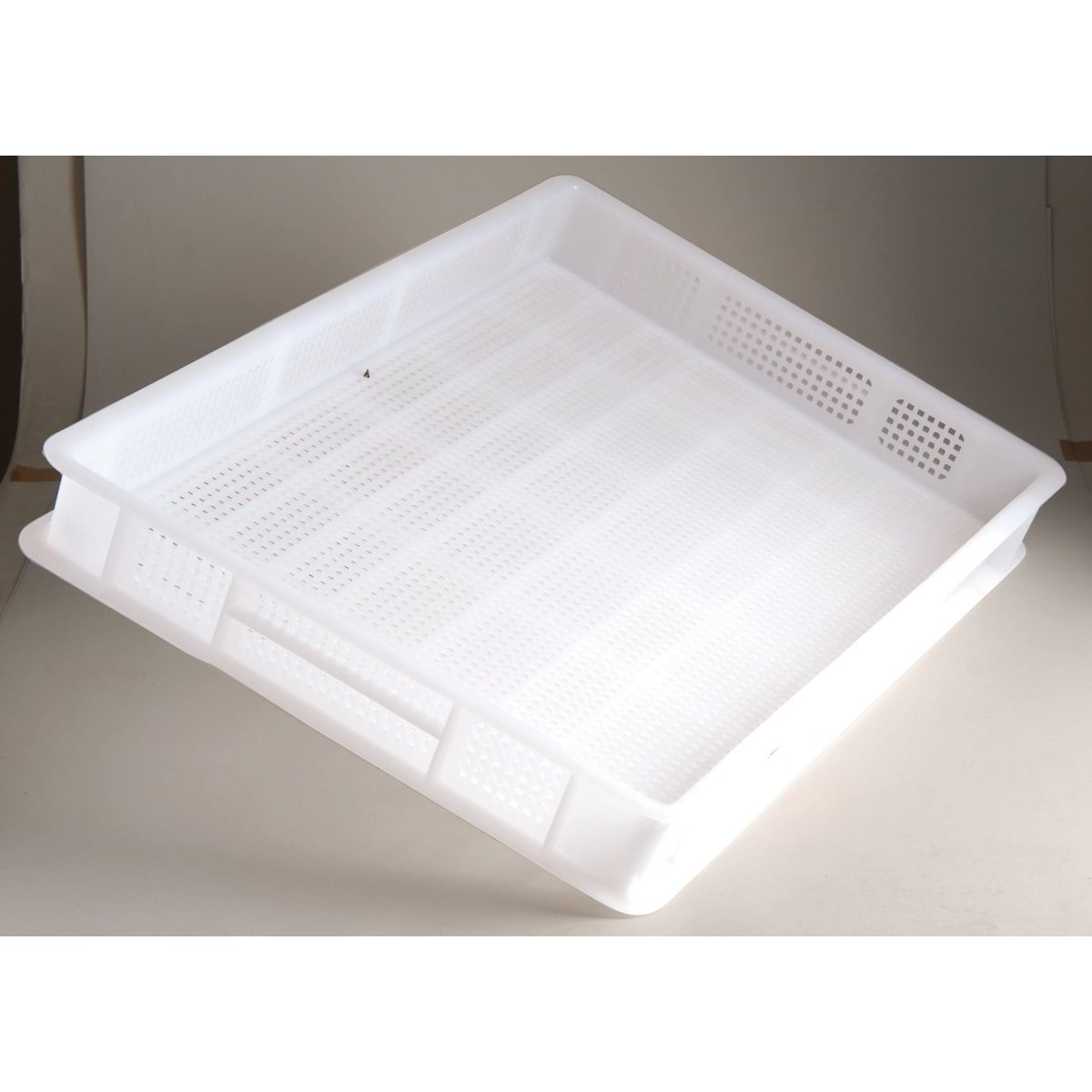 Cassetta Forata In Polietilene Per Alimenti - Professionale Per Impasto Pane E Pasta, 60x40cm