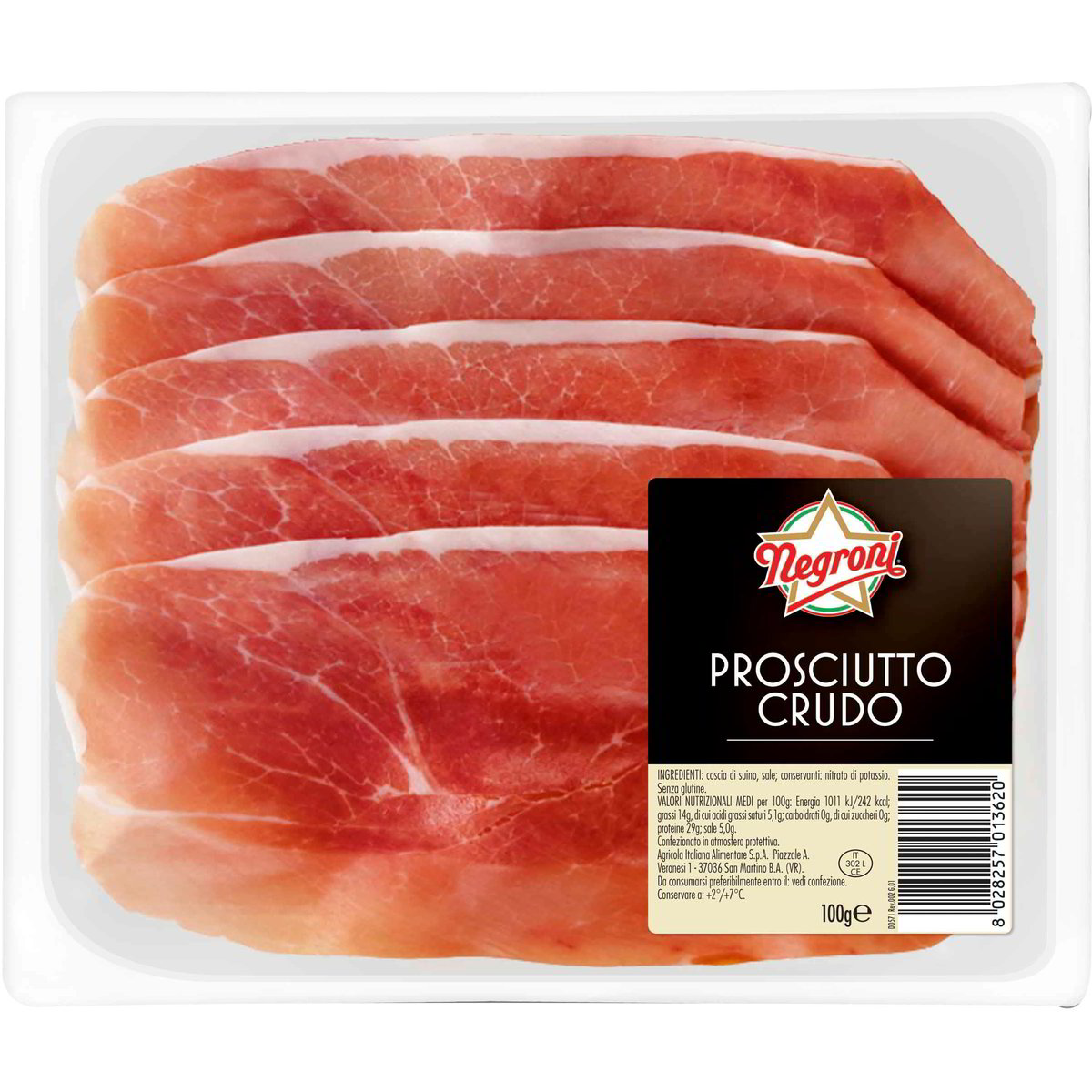 Vendita PROSCIUTTO CRUDO e all'ingrosso. Salumi preaffettati all