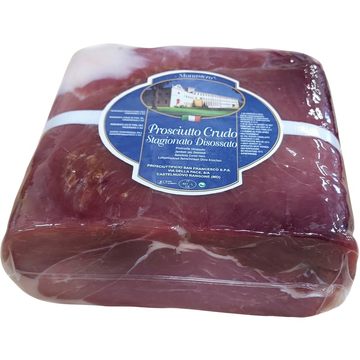 Vendita PROSCIUTTO CRUDO STAGIONATO MEC e all'ingrosso. Salumi crudi in