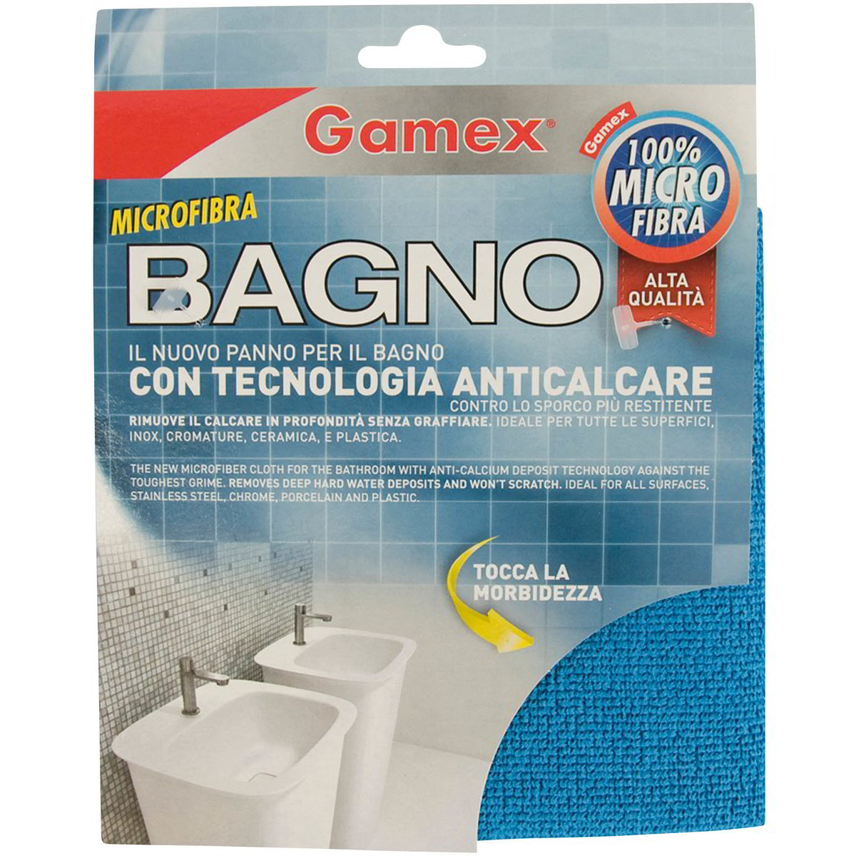 Guanti Lavamani In Flanella - Confezione Da 8 Pezzi, Morbidi E Super Assorbenti, 15x21 Cm Con Passante - Foto 12