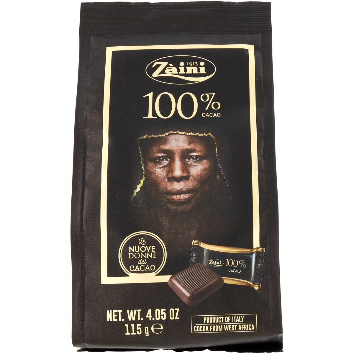 Vendita ZAINI CIOCCOLATINI FONDENTI 100% CACAO DONNE DEL CACAO all ...