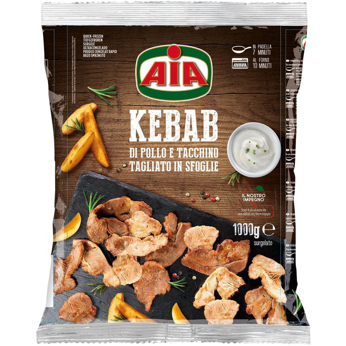 Torrefazione Verticale Per Grigliate E Kebab, 44 Cm, Acciaio Inox, 10 Spiedini, Rotazione 360°, Forno Elettrico - 5