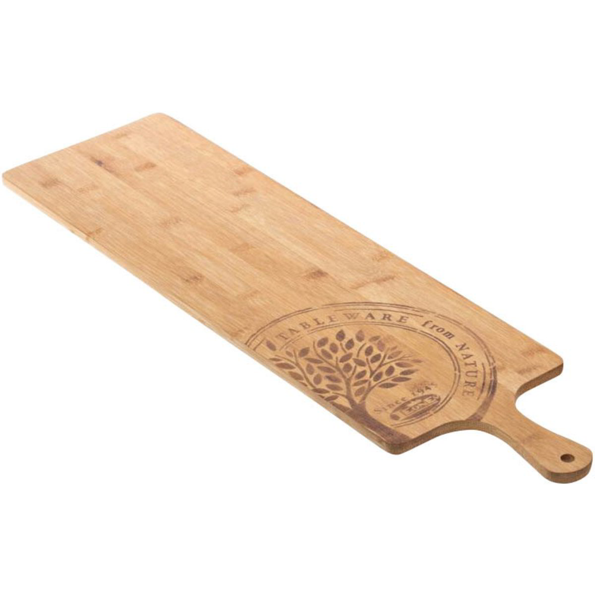 Tagliere In Bambù 35.5x25 Cm - Elegante E Resistente Per Cucina, Taglio E Presentazione - Foto 2