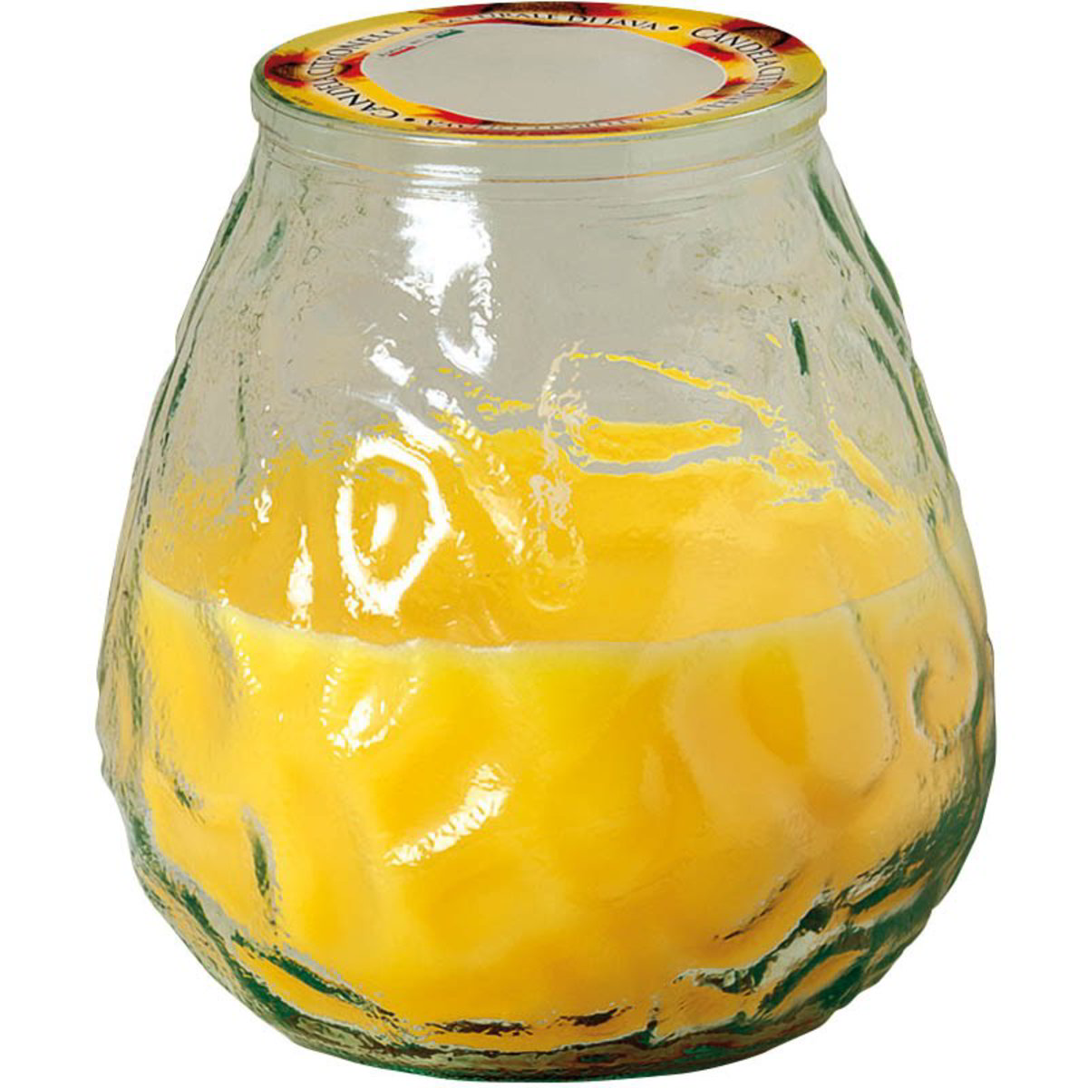 Bicchiere in Terracotta Provence con Citronella Flortis