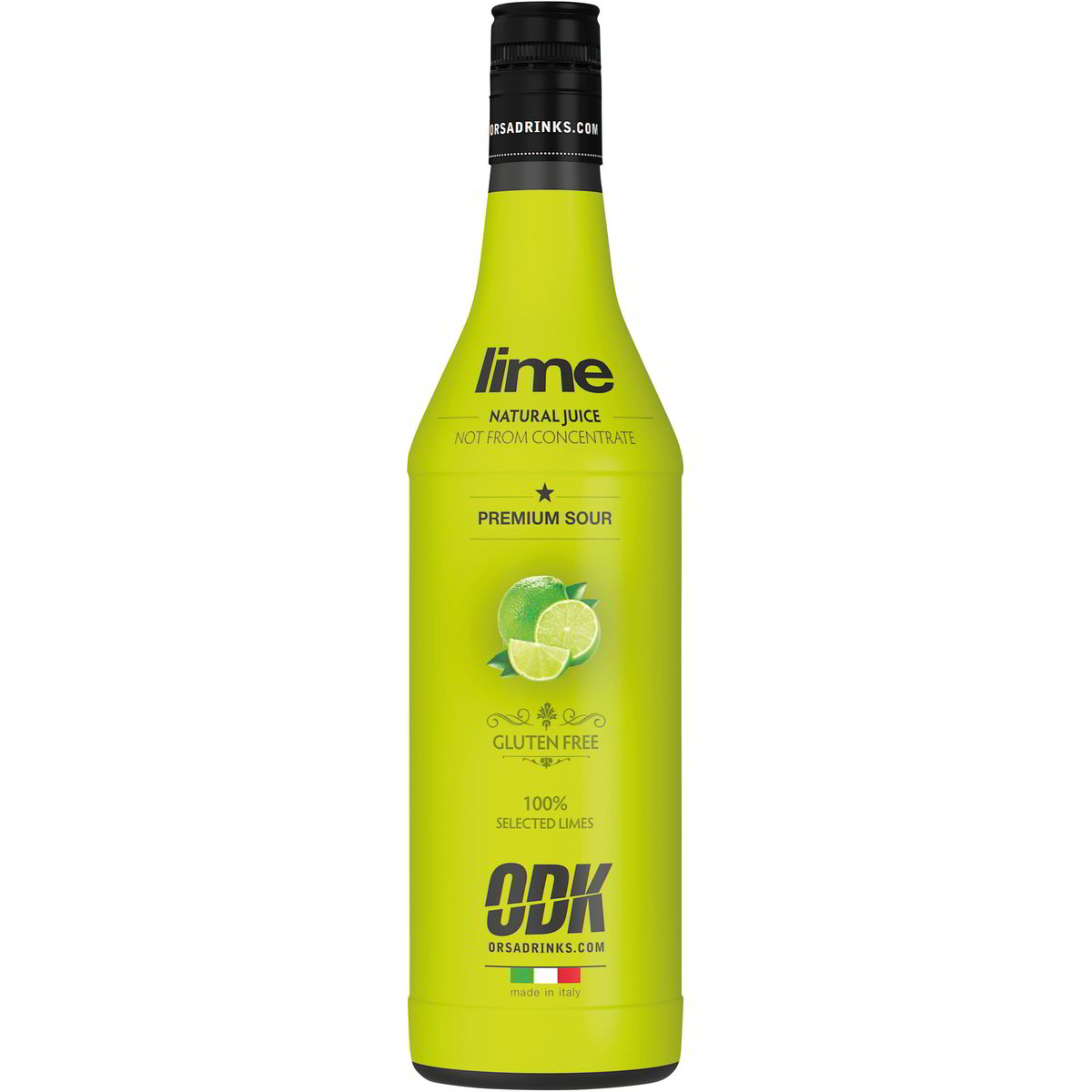 succo di lime in bottiglia