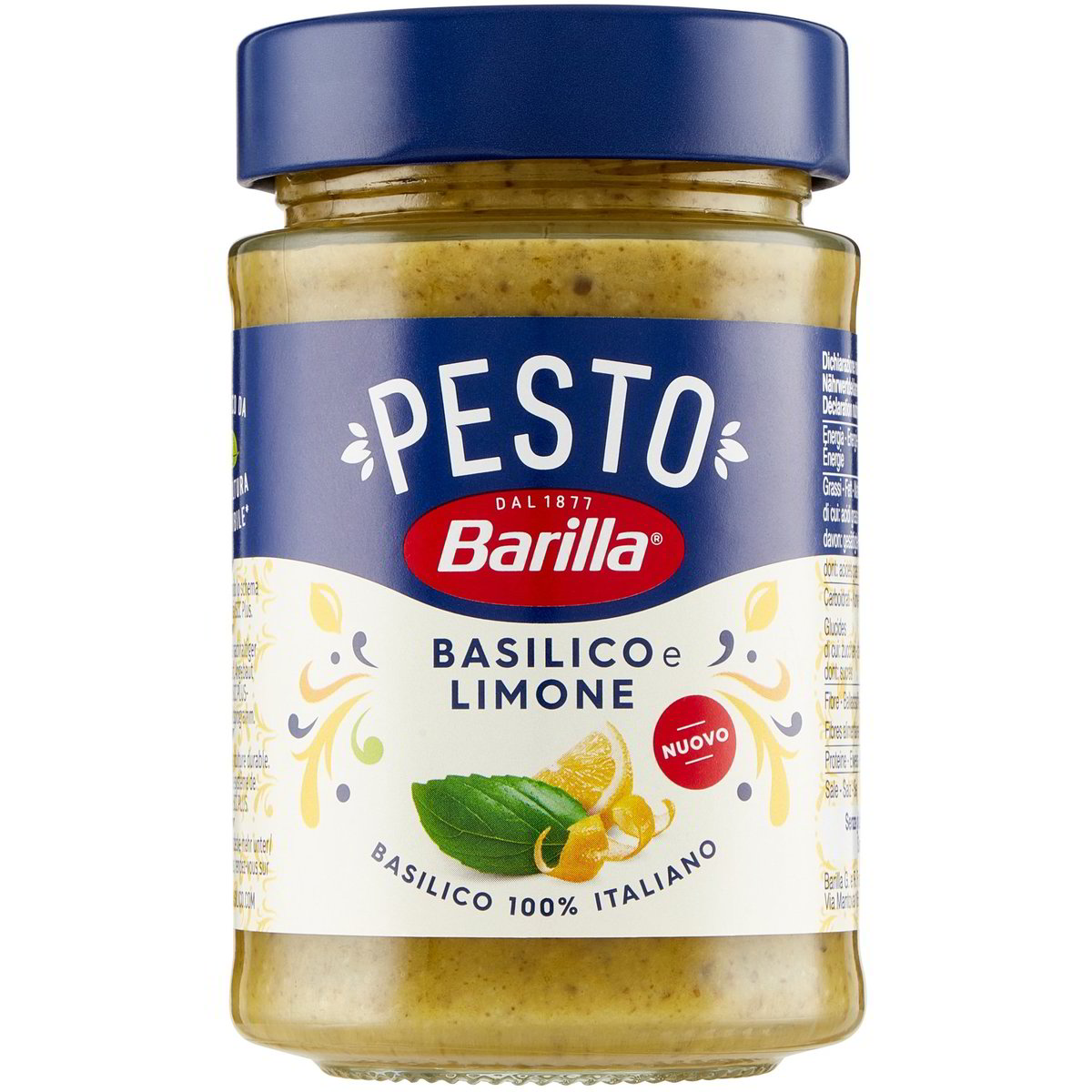 Vendita BARILLA PESTO DI BASILICO E LIMONE 190 G all'ingrosso ...