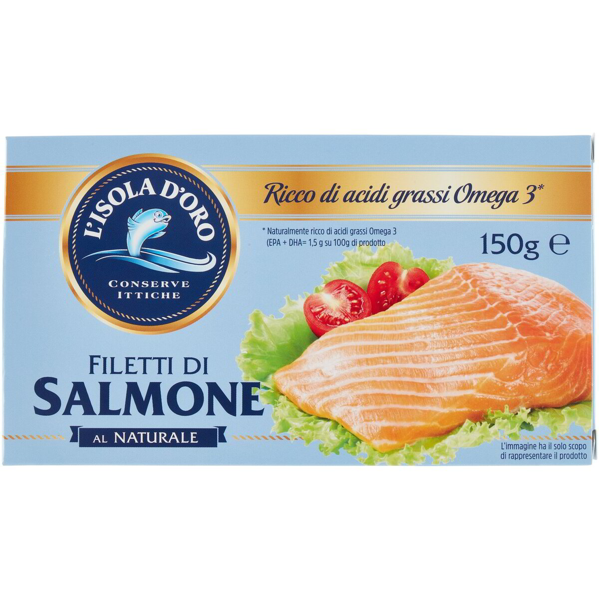 Vendita FILETTI DI SALMONE AL NATURALE L'ISOLA D'ORO All'ingrosso - Foto 8